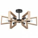 Люстра на штанге Arte Lamp Brussels A8030PL-6BK в интернет-магазине "Галерея света"