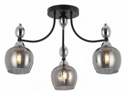 Потолочная люстра ILLUMICO  IL8258-3COU-79 BK CR в интернет-магазине "Галерея света"
