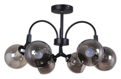 Люстра на штанге 01268-0.3-06 BK+CR в интернет-магазине "Галерея света"