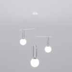 Подвесная люстра Eurosvet Riche 70143/3 белый в интернет-магазине "Галерея света"