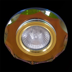 Встраиваемый светильник  06168-9.0-001FLY MR16 RNB+GD (06186-9.0-001) в интернет-магазине "Галерея света"