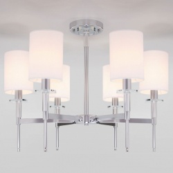 Люстра на штанге Eurosvet Brielle 60132/6 хром в интернет-магазине "Галерея света"