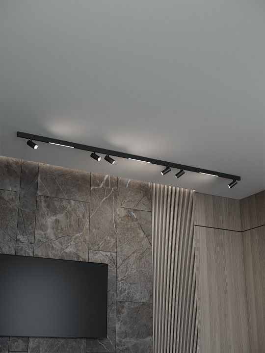 Комплект трековый Hesby Lighting ElDeko HSBL_kompl_E005_NI3B4K в интернет-магазине "Галерея света"