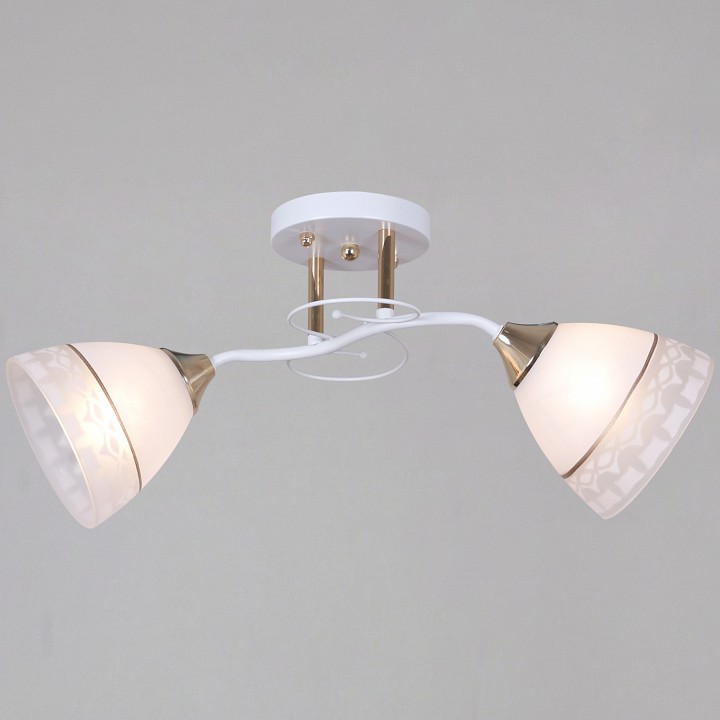 Светильник на штанге  11460-0.3-02 WH+FG в интернет-магазине "Галерея света"