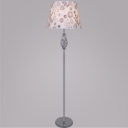 Торшер 86578 86578-0.6-01 CH (SHADE 1718B WH) в интернет-магазине "Галерея света"
