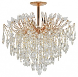 Люстра на штанге Escada Dimosari 2104/8P Gold в интернет-магазине "Галерея света"