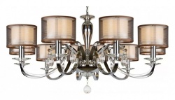 Подвесная люстра iLamp Mario RM16001/10CR в интернет-магазине "Галерея света"