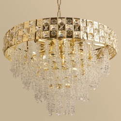 Подвесная люстра 08301-0.4-10 G в интернет-магазине "Галерея света"