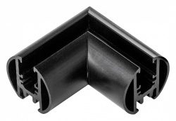 Соединитель угловой L-образный для треков накладных Lightstar Linea 506447 в интернет-магазине "Галерея света"