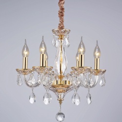 Подвесная люстра ILLUMICO IL2032-1 IL2032-6PBC-25 ELITE в интернет-магазине "Галерея света"