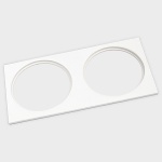 Рамка на 2 светильника Italline IT08-8015 IT08-8015 white в интернет-магазине "Галерея света"