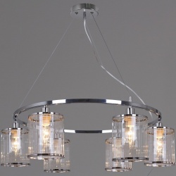 Подвесная люстра ILLUMICO  IL1182-6P-79 CR в интернет-магазине "Галерея света"