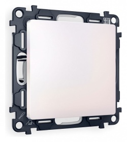 Заглушка для поста с рамкой Ambrella Volt ALFA MA216010 в интернет-магазине "Галерея света"