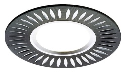 Встраиваемый светильник Ambrella Light Classic A507 A507 BK/AL в интернет-магазине "Галерея света"