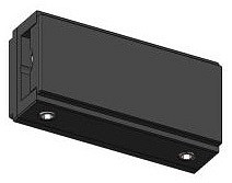 Соединитель линейный для треков Italline Fantom IT010-4013 black в Звенигороде