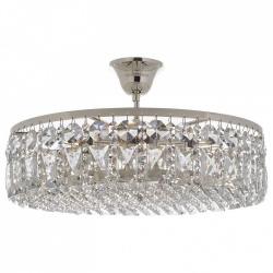 Люстра на штанге Arti Lampadari Sara Silver Sara E 1.3.40.105 S в интернет-магазине "Галерея света"