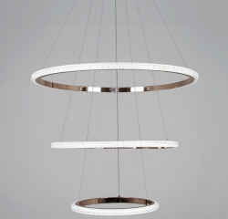 Подвесная люстра  87090-0.4-03 BK+FG в интернет-магазине "Галерея света"