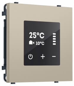 Терморегулятор сенсорный для теплого пола без рамки Ambrella Volt MS MS345910 в интернет-магазине "Галерея света"