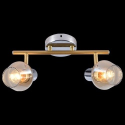 Спот 05949-1 05949-0.8-02 CR+GOLD в интернет-магазине "Галерея света"