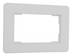Рамка для двойной розетки Arte Milano am-502.16 502.16-double.white в интернет-магазине "Галерея света"