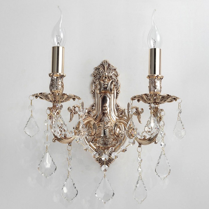 Бра Lucia Tucci Barletta BARLETTA W122.2 coffe gold в интернет-магазине "Галерея света"