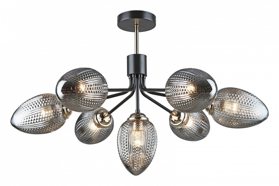 Люстра на штанге 05126-0.3-07 COFFEE+FGD в интернет-магазине "Галерея света"