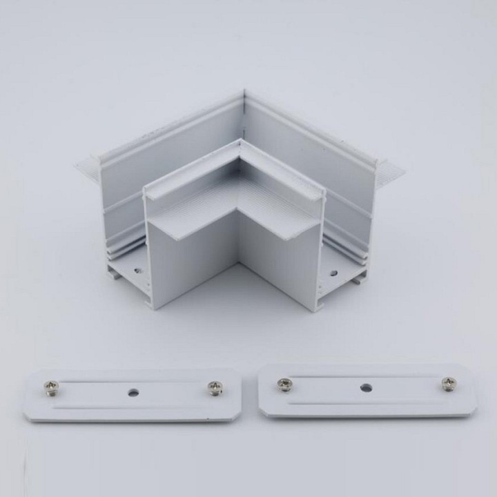 Соединитель угловой L-образный для треков встраиваемых Aployt Magnetic track 220 APL.0285.10.01 в интернет-магазине "Галерея света"