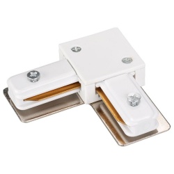 Соединитель с токопроводом угловой L-образный для треков Arlight LGD-2TR 023112 в интернет-магазине "Галерея света"