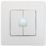 Выключатель беспроводной двухклавишный Citilux Смарт CLR4W в интернет-магазине "Галерея света"