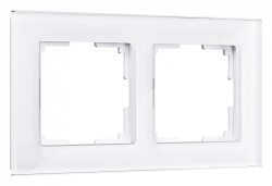 Рамка на 2 поста Werkel Favorit (белый) W0021101 в интернет-магазине "Галерея света"