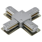 Соединитель с токопроводом X-образный для треков Lightstar Barra 502149 в интернет-магазине "Галерея света"
