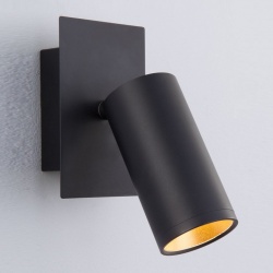 Спот Eurosvet Fleur 20066/1 LED черный/золото 5W в интернет-магазине "Галерея света"