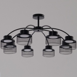 Люстра на штанге 68010-0.3-08 BK в интернет-магазине "Галерея света"