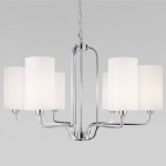 Подвесная люстра Eurosvet Purezza 60128/6 хром в интернет-магазине "Галерея света"