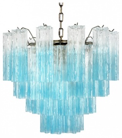 Подвесная люстра Loft it Murano 10580/600 Clear blue в интернет-магазине "Галерея света"