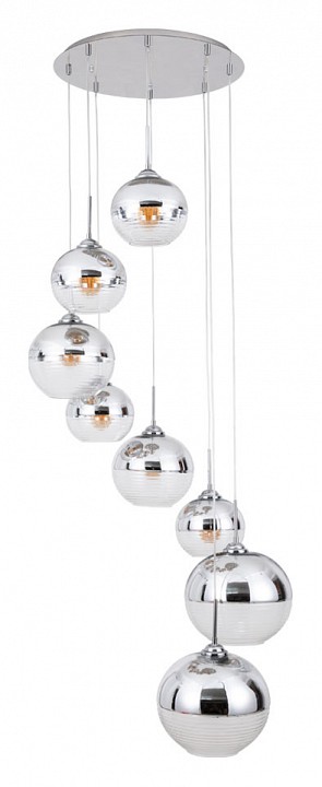 Подвесной светильник Arte Lamp Wave A7760SP-8CC в интернет-магазине "Галерея света"