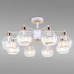 Люстра на штанге Eurosvet Lord 70075/8 белый в интернет-магазине "Галерея света"