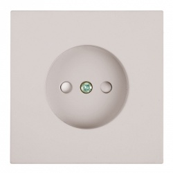 Розетка без заземления и со шторкой Stekker Мия 50483 в интернет-магазине "Галерея света"