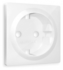 Накладка для розетки с заземлением Ambrella Volt ALFA AP1060 в интернет-магазине "Галерея света"