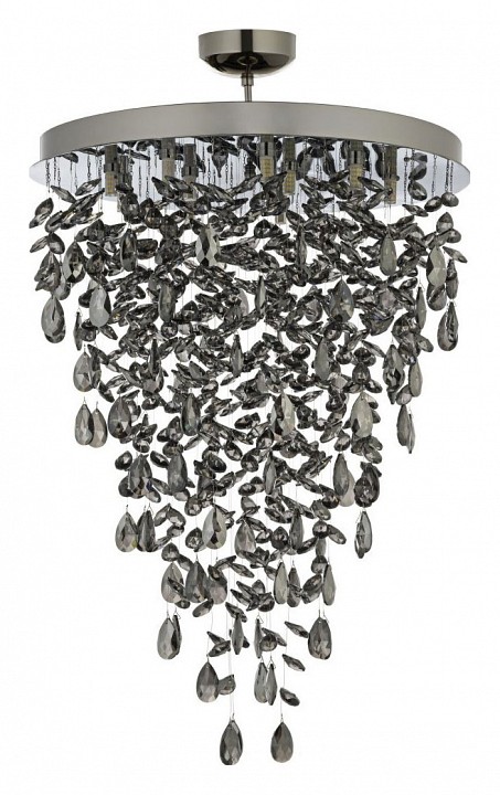 Люстра на штанге Arti Lampadari Flusso Nickel Flusso H 1.4.55.639 N в интернет-магазине "Галерея света"