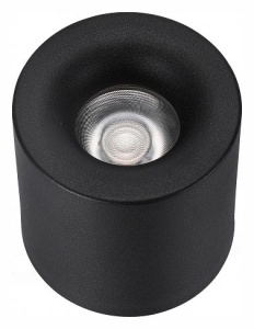 Накладной светильник iLedex Metrica 108-7W-D80-4000K-24DG-BK в интернет-магазине "Галерея света"