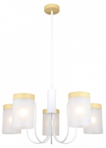 Люстра на штанге Escada Harmony 1172/5P White в интернет-магазине "Галерея света"