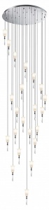 Подвесная люстра Newport 4800 4812+10/S chrome в интернет-магазине "Галерея света"