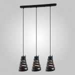 Подвесной светильник Eurosvet Storm 50058/3 черный в интернет-магазине "Галерея света"