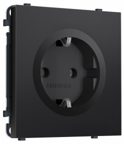 Розетка с заземлением, без рамки Ambrella Volt MS MS806010 в интернет-магазине "Галерея света"