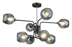 Люстра на штанге Imex 3564 MD.3564-8-S BK+CH в интернет-магазине "Галерея света"