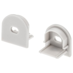 Набор заглушек для профиля Arlight ARH-WIDE-B-H20 Round 016185 в интернет-магазине "Галерея света"