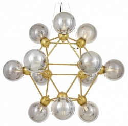 Подвесная люстра LUMINA DECO Zodiak LDP 160N-12 MD+GY в интернет-магазине "Галерея света"