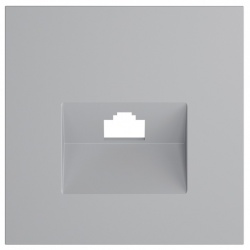 Накладка для розетки RJ-11 или RJ-45 Voltum S70 VLS001316 в интернет-магазине "Галерея света"