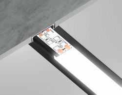 Профиль встраиваемый Ambrella Light GP GP1100BK в интернет-магазине "Галерея света"